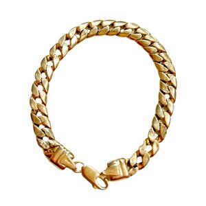 Birks Unisex 14K Gold Cuban-Link Chain Bracelet